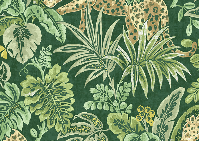 Leopard, Malachite - Roller Blind - Image 6